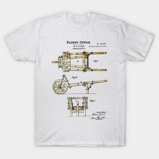 Wheelbarrow - US Patent Application T-Shirt